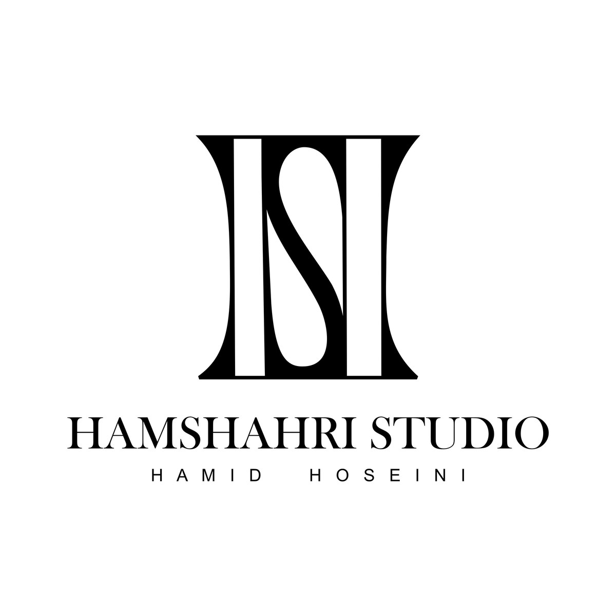 نمونه‌کار طراحی لوگوی Hamshahri Studio