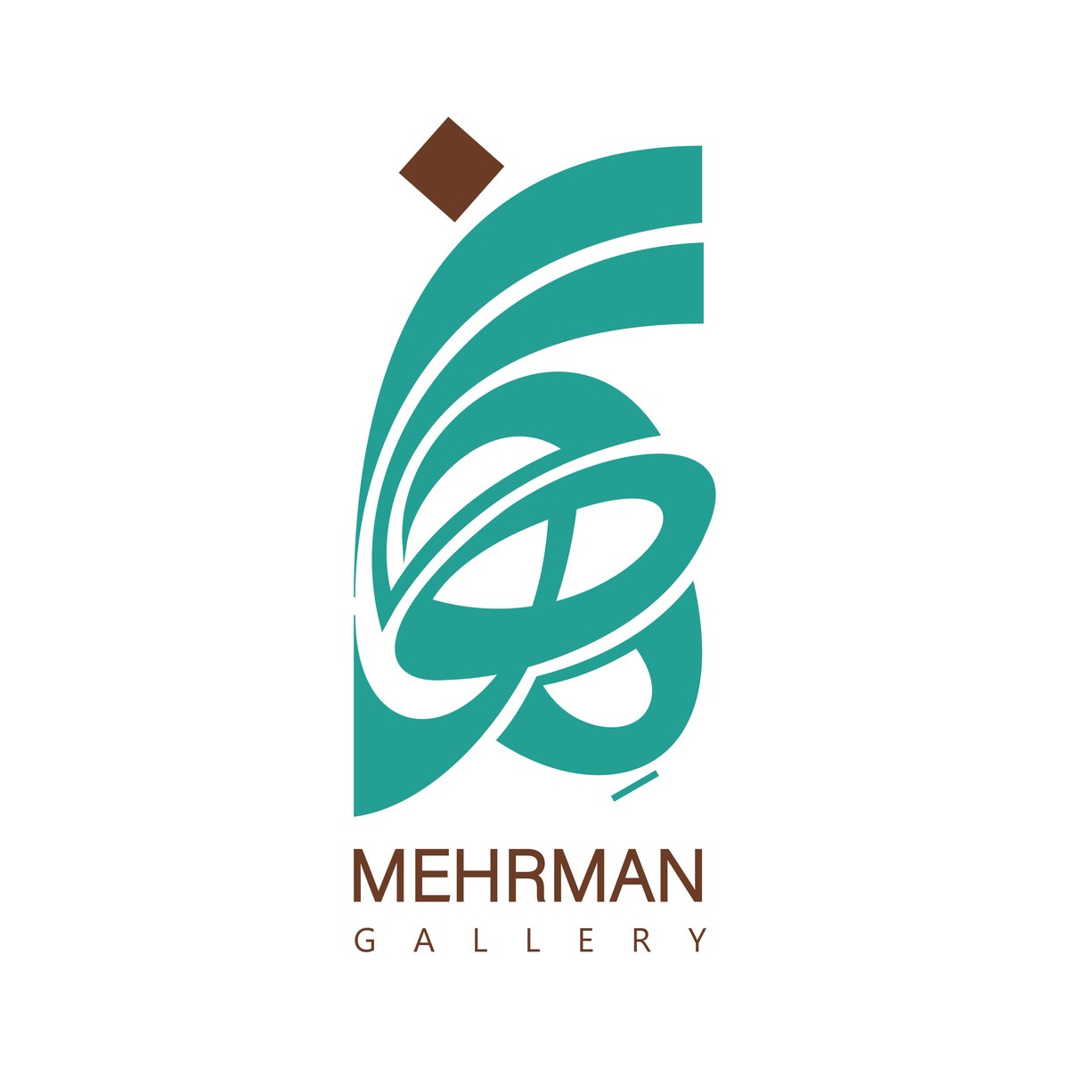 نمونه‌کار طراحی لوگوی Mehrman