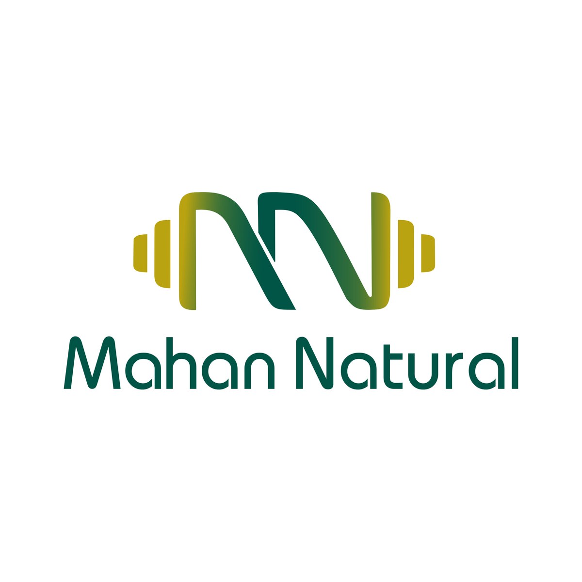 نمونه‌کار طراحی لوگوی Mahan Natural